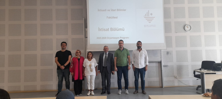 Bölümümüze Yeni Katılan Öğrencilerimiz İçin Oryantasyon Programı Düzenlendi